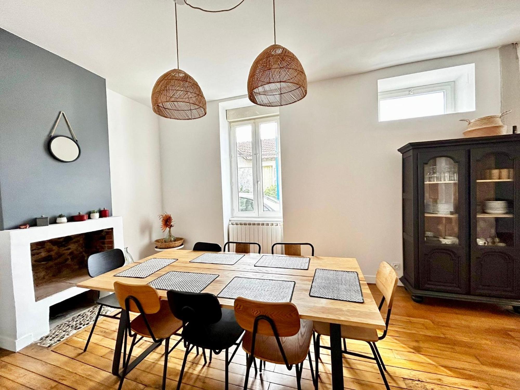 L'authentique Maison Cosy Et Renovee Condat-sur-Vienne